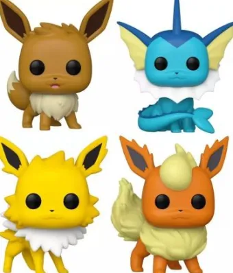 Evoli / Aquali / Voltali / Pyroli - Pack