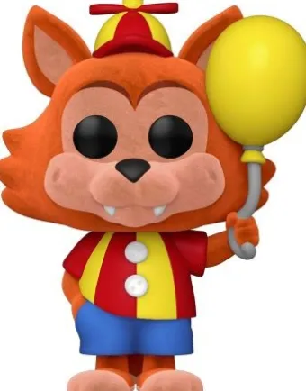 Foxy Ballon (Flocked) - T-Shirt