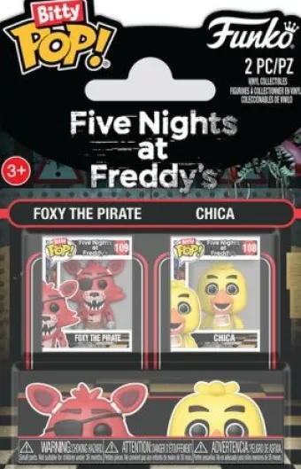 Foxy le Pirate & Chica - Bitty Pop Pack