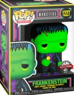 Frankenstein avec fleur - Black Light