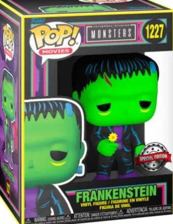 Frankenstein avec fleur - Black Light