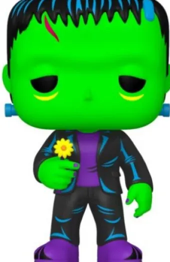 Frankenstein avec fleur - Black Light