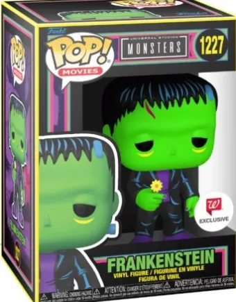 Frankenstein avec fleur - Black Light