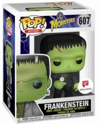 Frankenstein avec une fleur