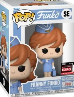 Franny Funko en Uniforme d'hôtesse de l'air