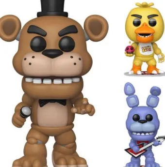 Freddy avec Bonnie & Chica - Pack