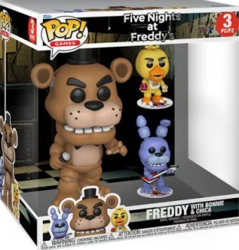 Freddy avec Bonnie & Chica - Pack