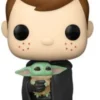 Freddy Funko en Luke Skywalker avec Grogu