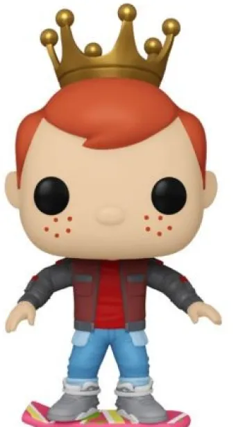 Freddy Funko en Marty McFly