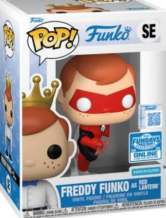Freddy Funko en Red Lantern