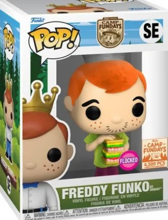 Freddy Funko en Sammy - Flocked