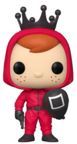 Freddy Funko en Soldat rouge masque Carré