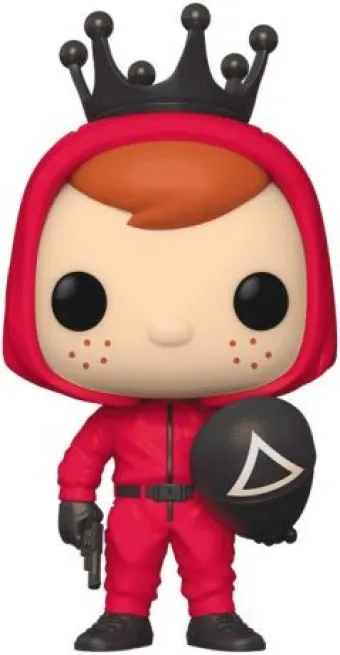 Freddy Funko en Soldat rouge masque Triangle
