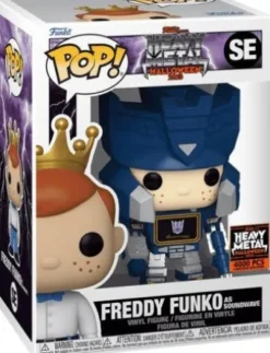 Freddy Funko en Soundwave (Heavy Metal)
