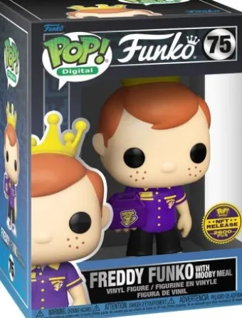 Freddy Funko with mooby meal - Digital Pop