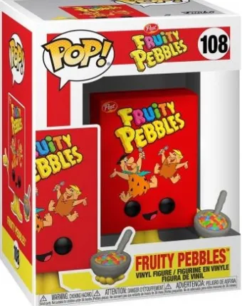 Fruity Pebbles Cereal Box