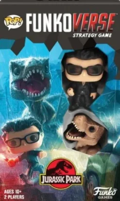Funkoverse Jurassic Park - Jeu de Stratégie 2 Joueurs