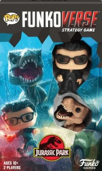 Funkoverse Jurassic Park - Jeu de Stratégie 2 Joueurs
