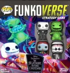 Funkoverse L’Étrange Noël de M. Jack : Jeu de Stratégie 4 Joueurs