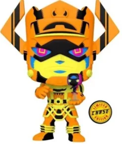 Galactus avec le Surfeur d'argent (Black Light) - 25 cm [avec Chase]