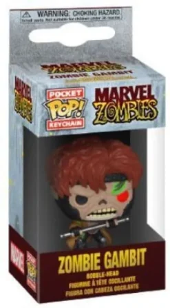 Gambit en Zombie - Porte-clés