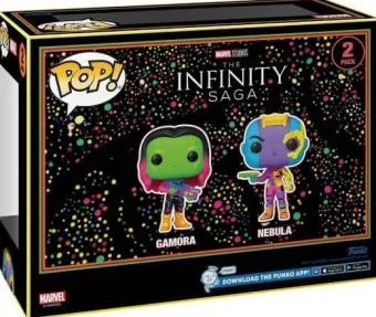 Gamora & Nebula (Black Light) - Pack