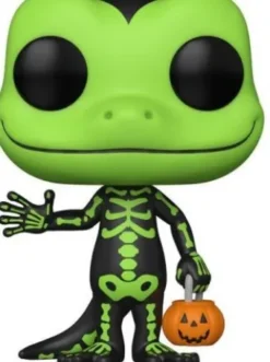 Geico Gecko - Squelette vert