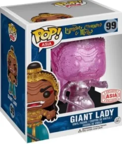 Giant Lady - Rose Translucide