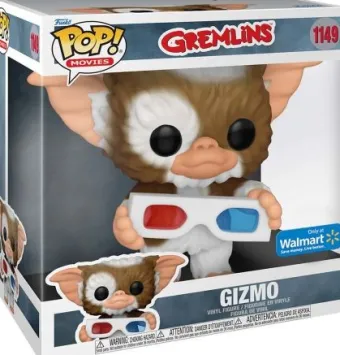 Gizmo avec lunettes 3D - 25 cm