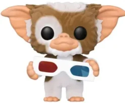 Gizmo avec lunettes 3D - Flocked