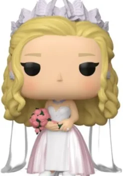 Glinda en robe de mariée