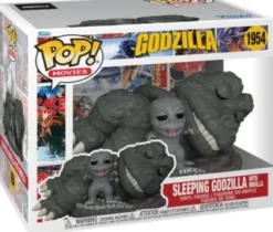 Godzilla endormi avec Minilla