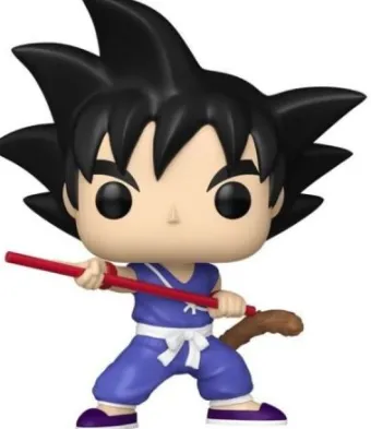 Goku avec bâton magique