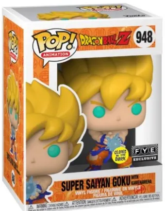 Goku Super Saiyan Kamehameha - Glow in the dark