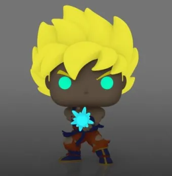 Goku Super Saiyan Kamehameha - Glow in the dark