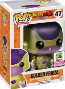 Golden Freezer - Yeux Noirs - Métallique Or (DBZ)