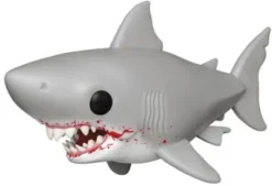 Grand requin blanc avec sang - T-Shirt