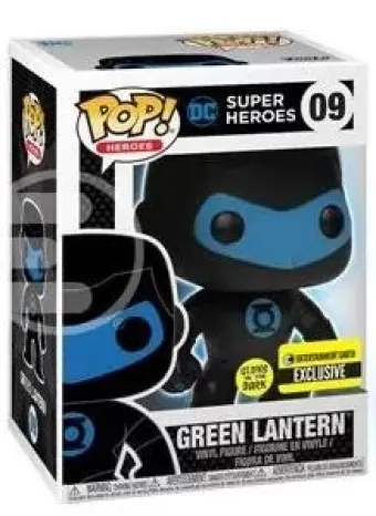 Green Lantern Silhouette - Glow In The Dark