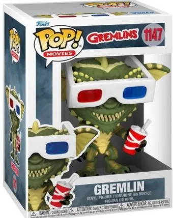 Gremlin avec lunettes 3D