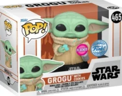 Grogu avec cookies - Flocked