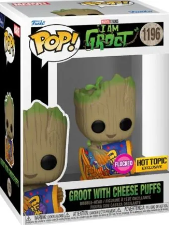 Groot avec cheese puffs - Flocked