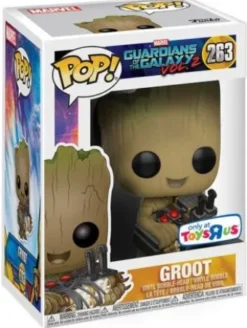 Groot avec une bombe