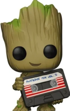 Groot avec une cassette