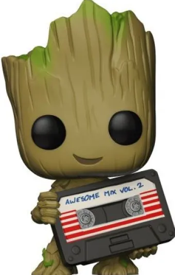 Groot avec une cassette