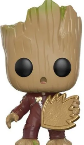 Groot avec une pièce