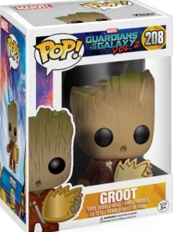 Groot avec une pièce