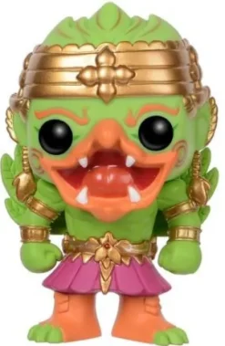 Hanuman - Vert et rose