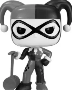 Harley Quinn avec Maillet - Noir et Blanc