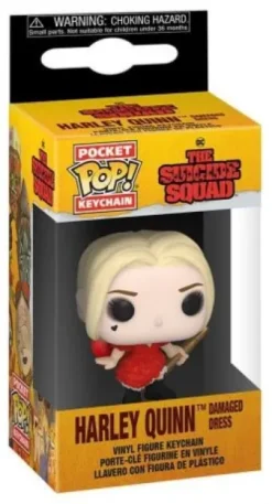 Harley Quinn en robe - Porte clés
