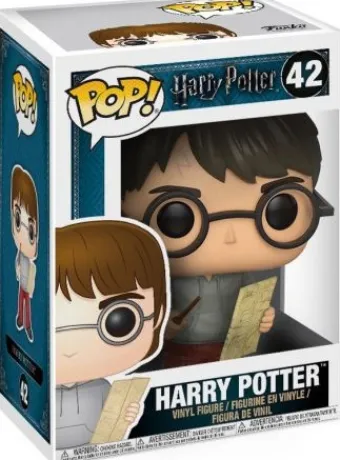 Harry Potter avec la carte du maraudeur